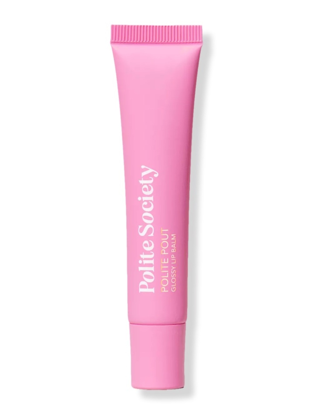 Pattie Society Polite Pout Glossy Lip Balm in Pink Grapefruit 15g BRAND NEW